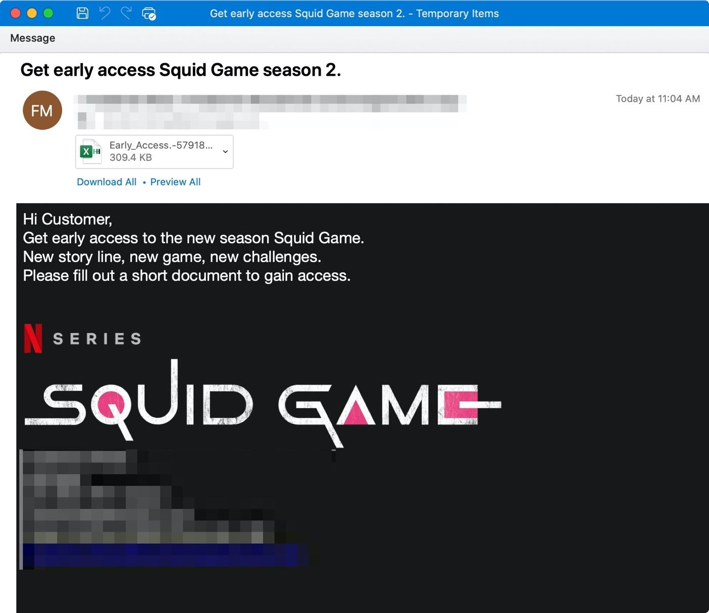 New Squid Game Malware